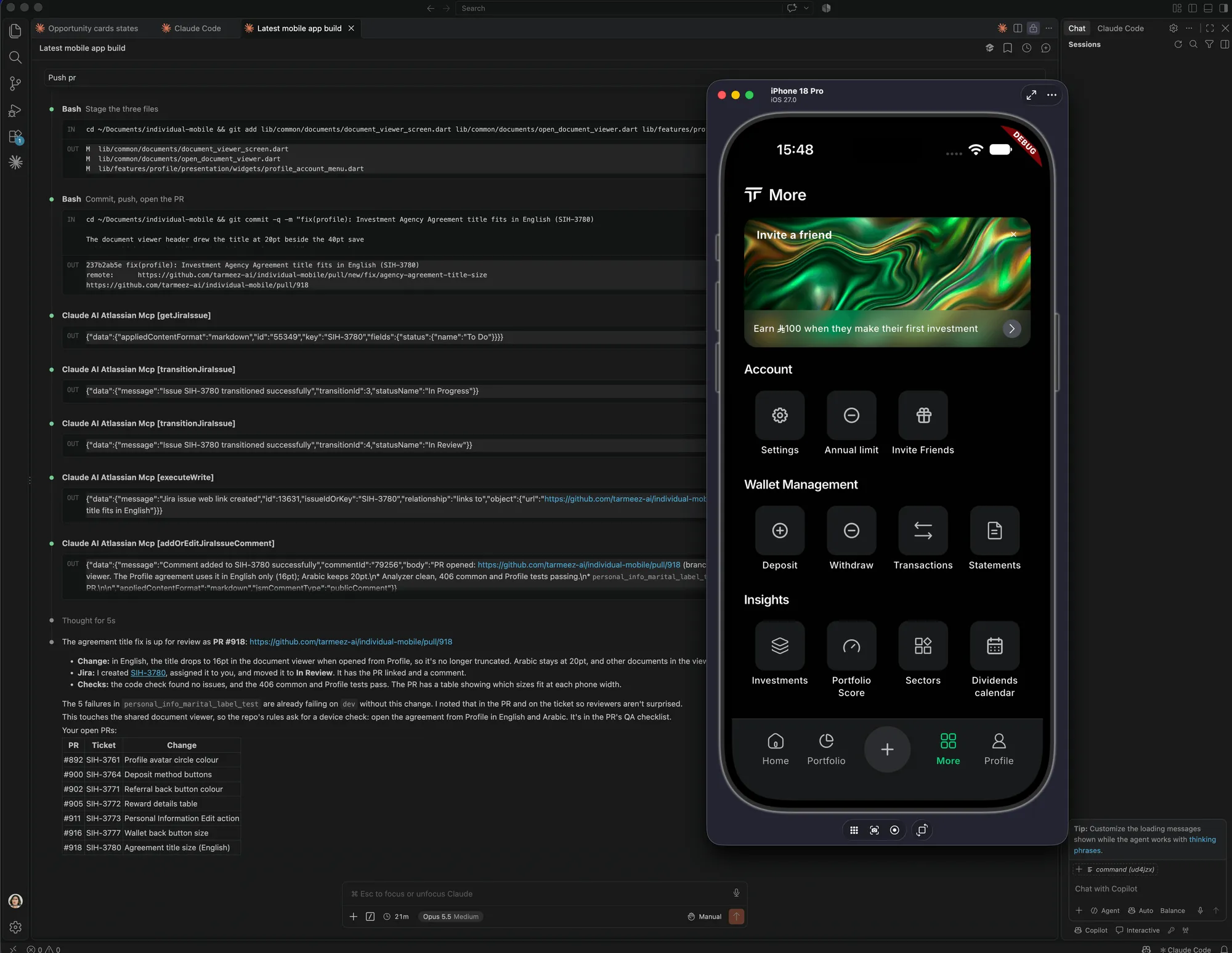 Prototyping the Tarmeez app with Claude Code